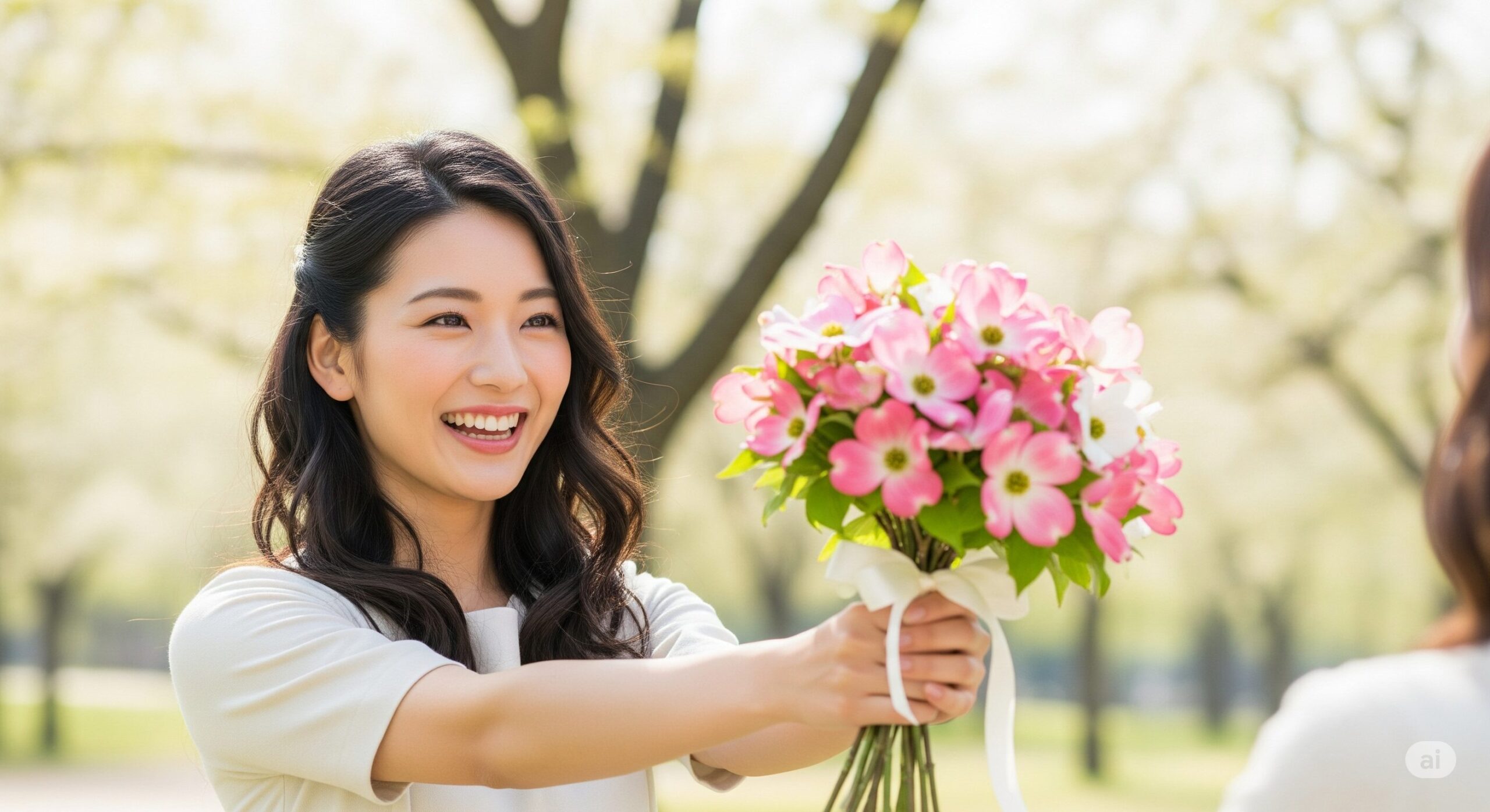 ハナミズキ 花束で贈るときの注意点