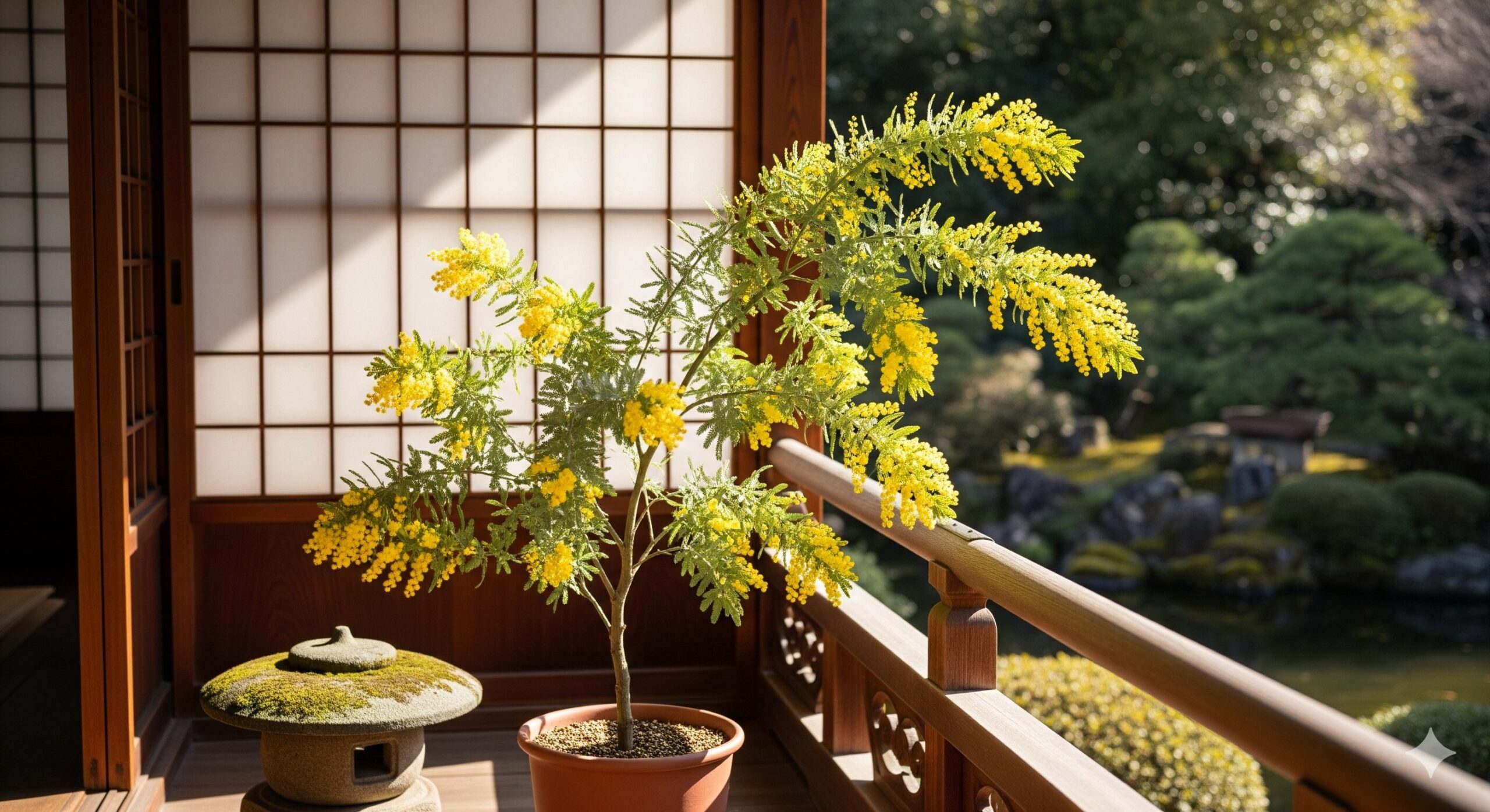 ミモザを鉢植えで楽しむメリット