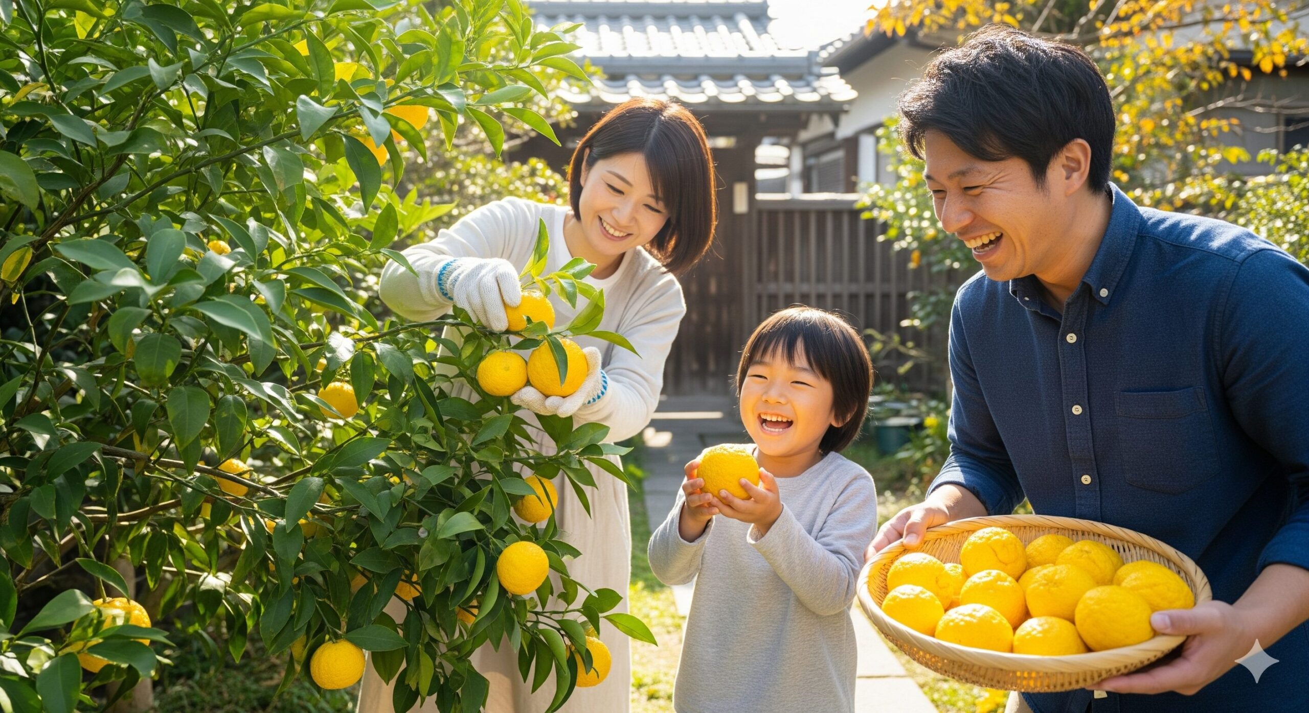 柚子を庭に植えている人の口コミ・感想レビュー
