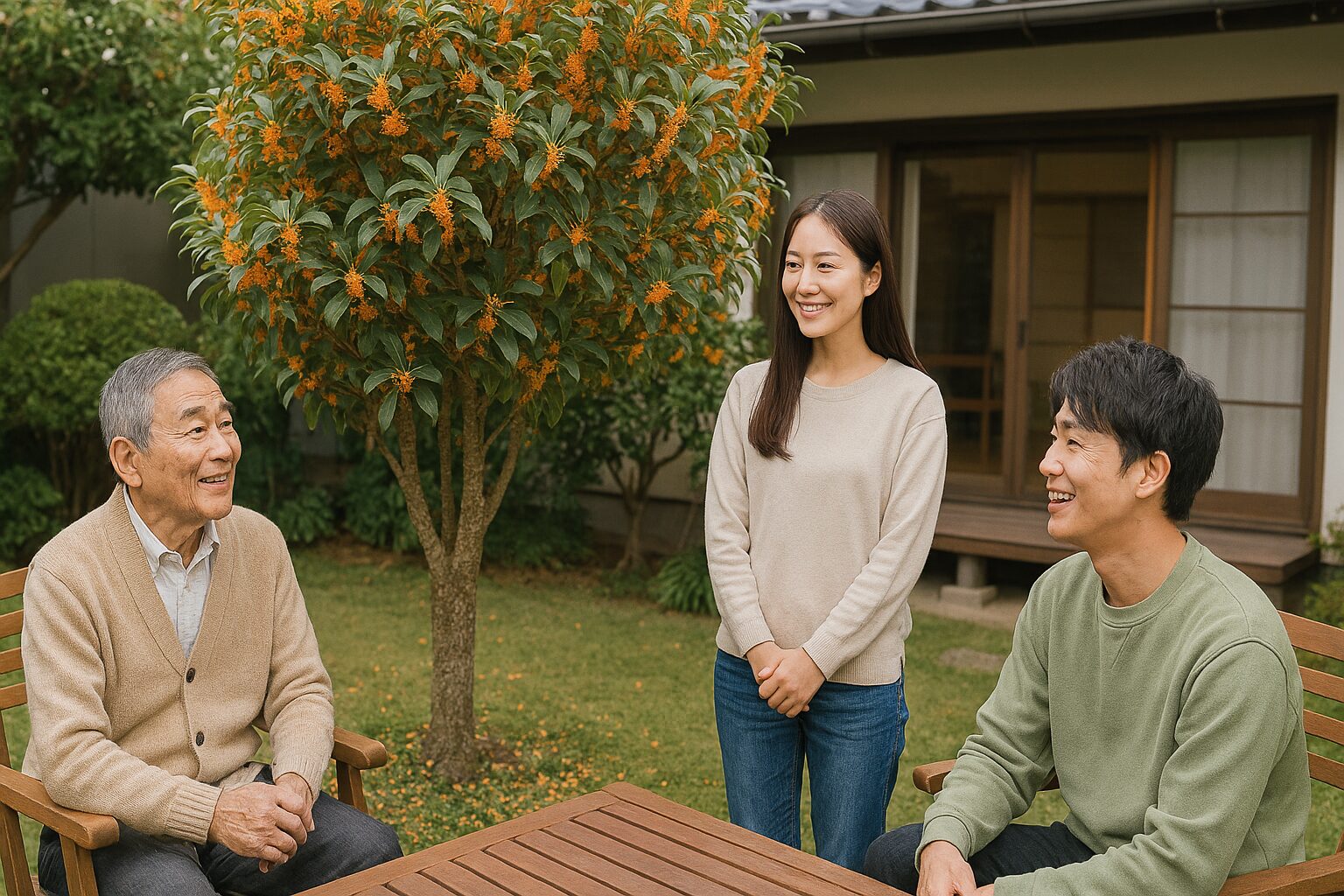 金木犀を庭に植えている人の口コミ・感想レビュー