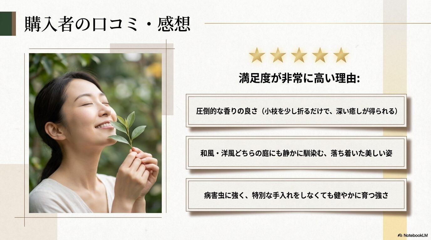 圧倒的な香りの良さなどクロモジ購入者の口コミ