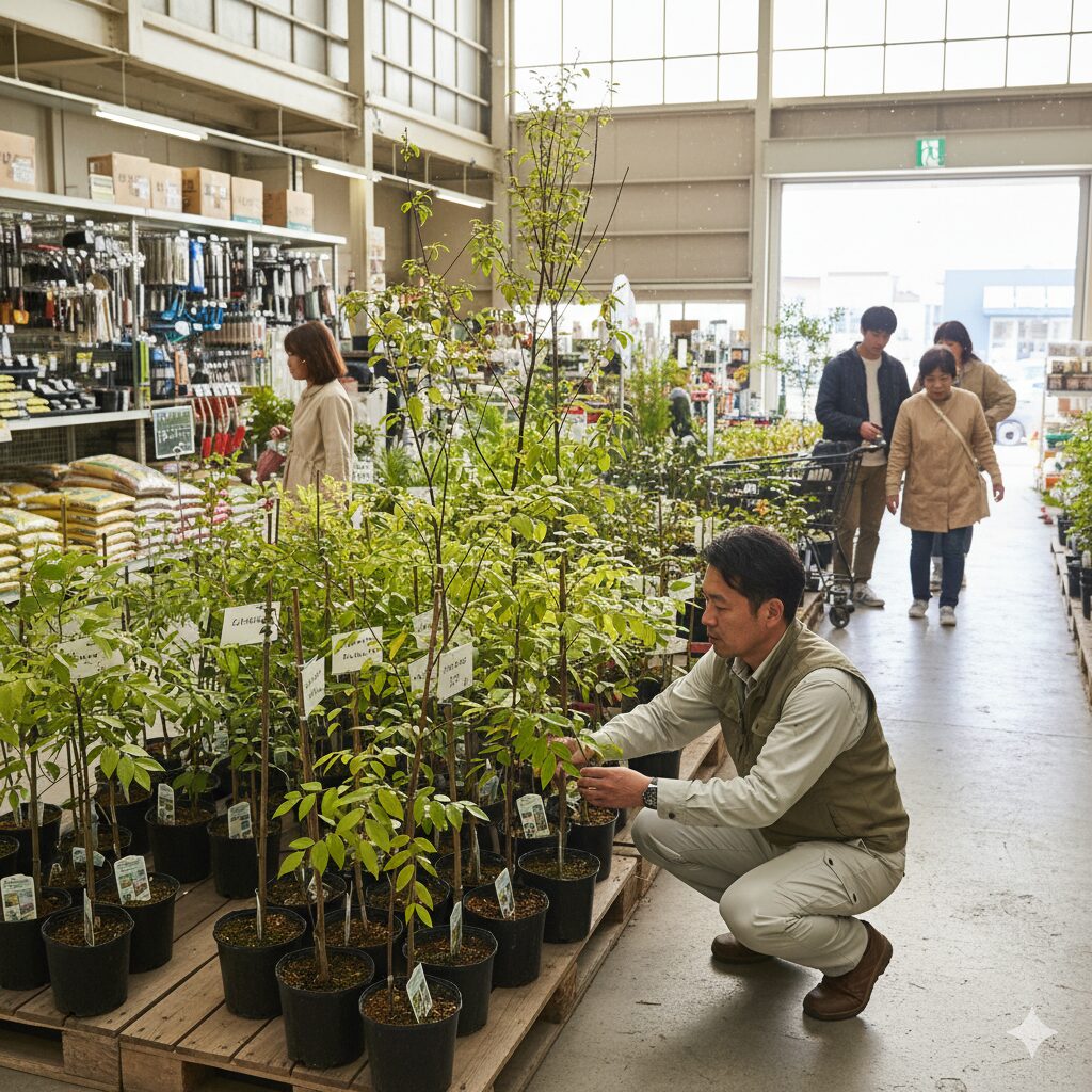 クロモジのホームセンターでの取り扱い