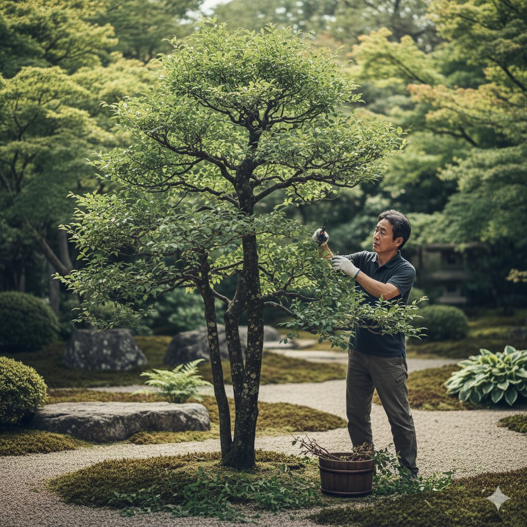 クロモジの成長速度と庭木としての管理