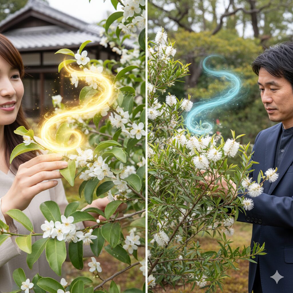 レモンティーツリーとティーツリーの違い