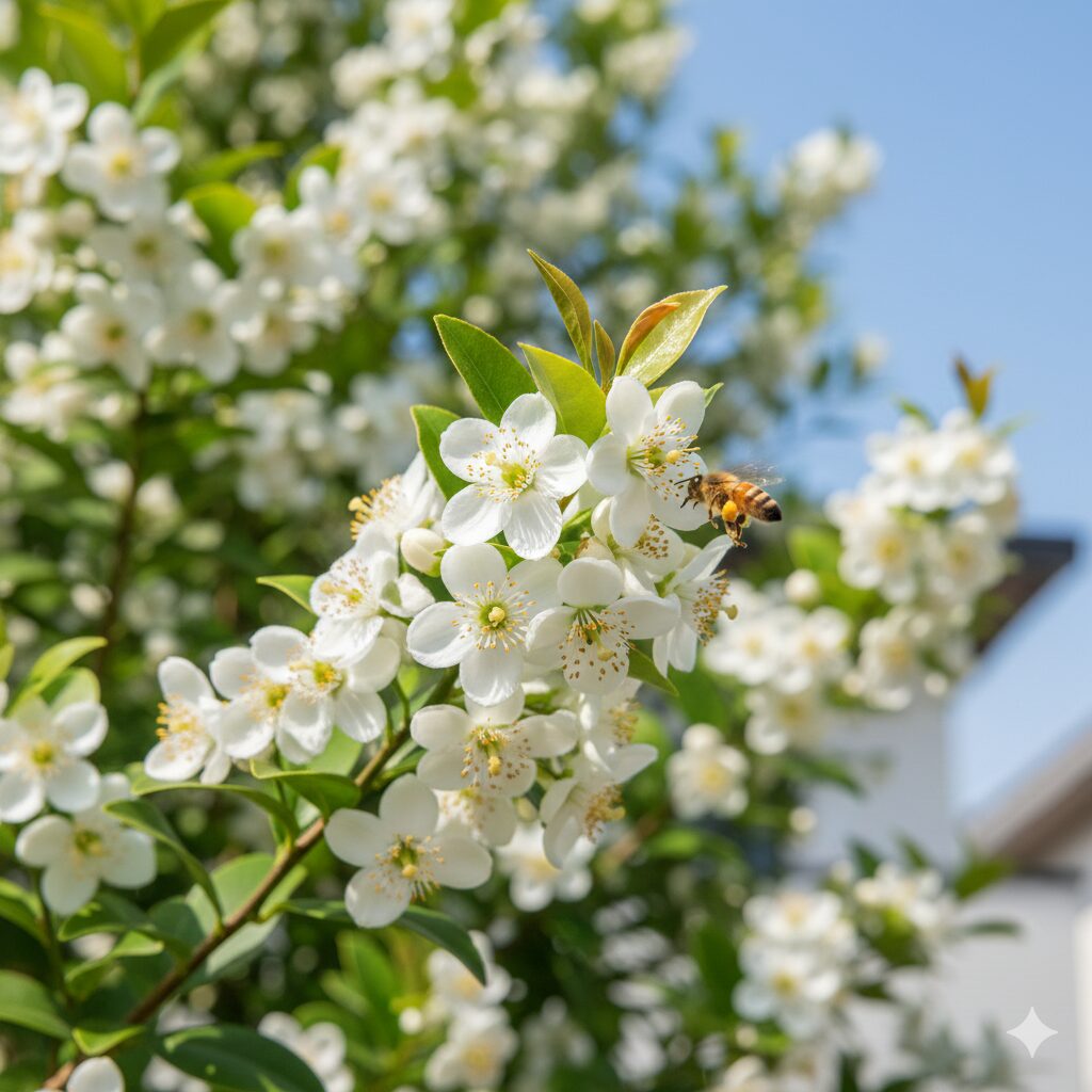レモンティーツリーの花の特徴