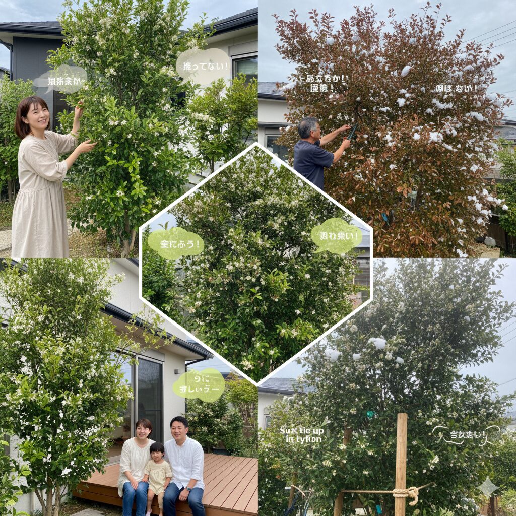 庭に植えている人の口コミ・感想レビュー