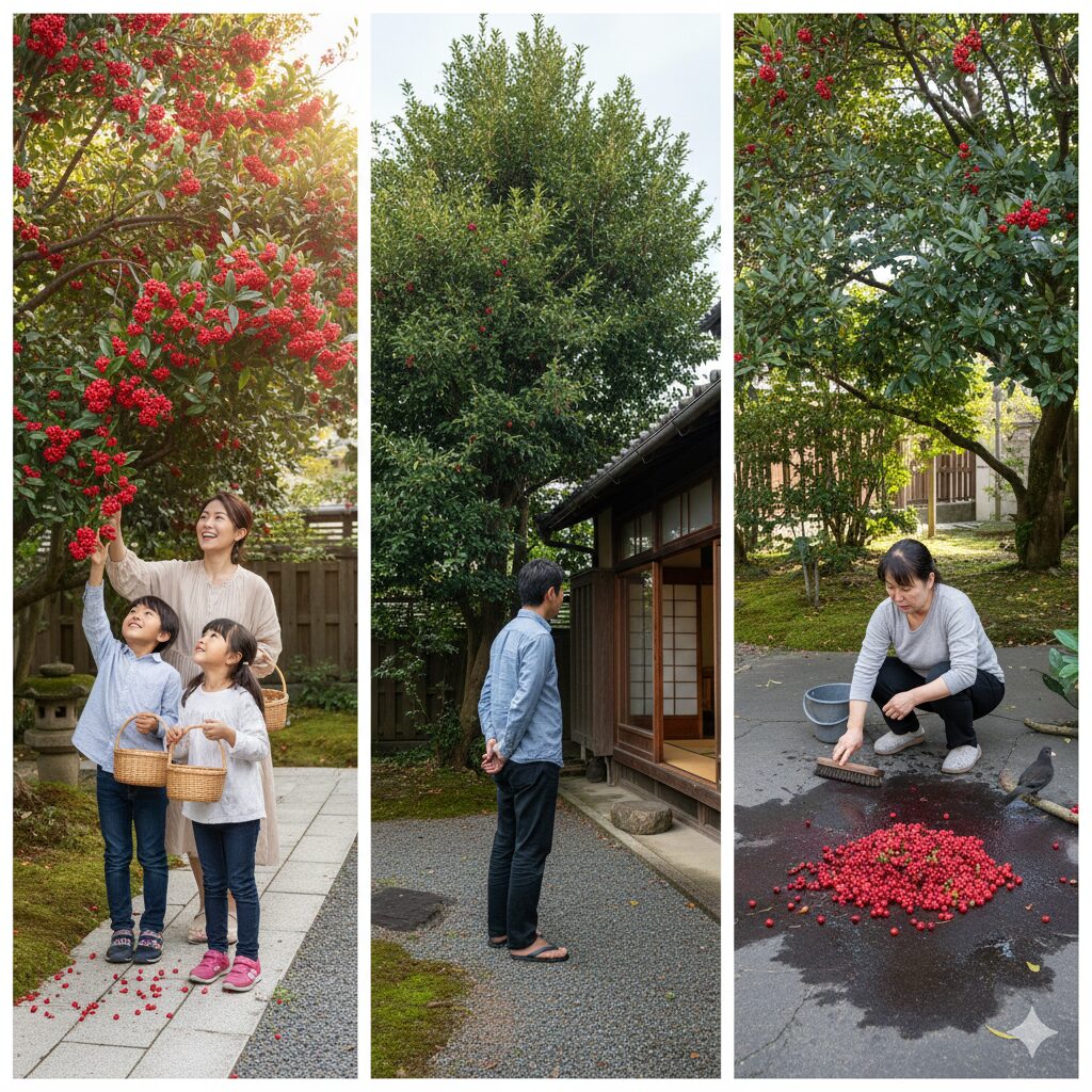 庭のヤマモモの口コミと感想レビュー