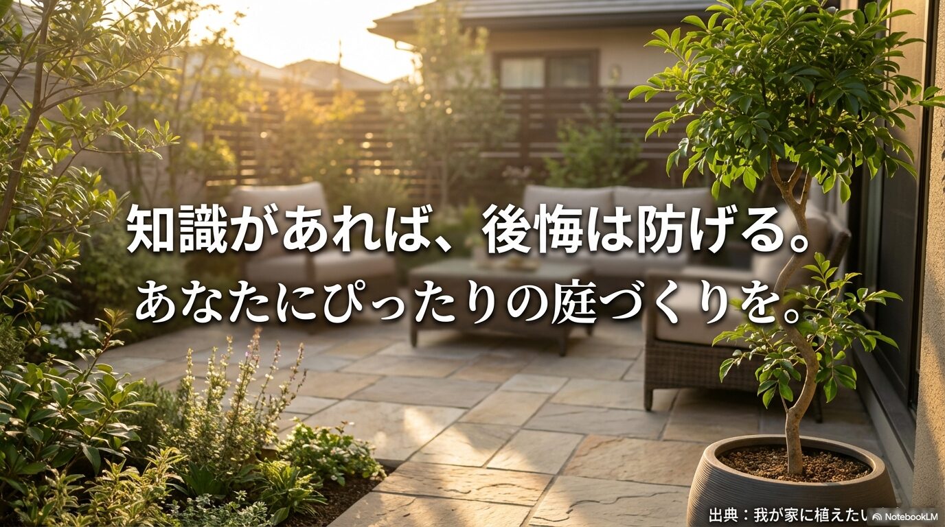 知識があれば後悔は防げる