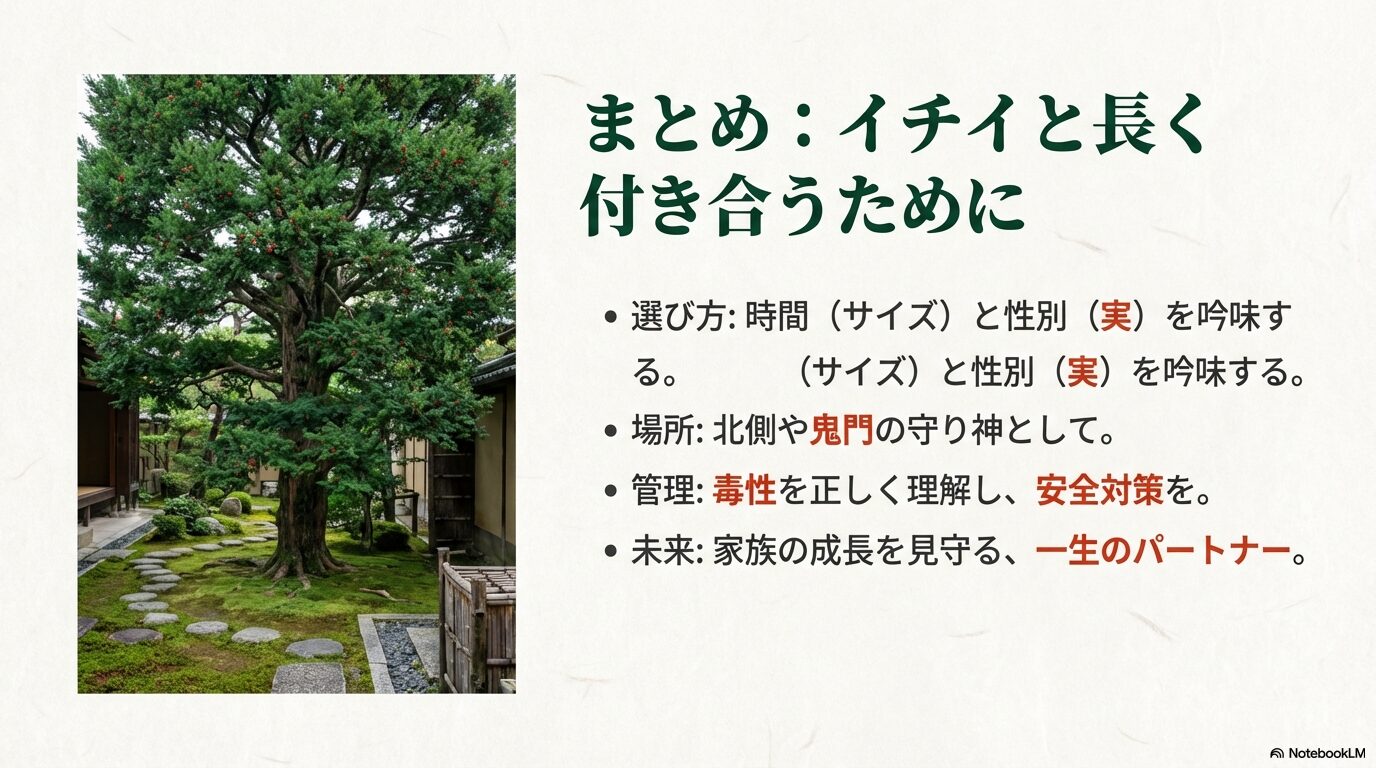 イチイ(オンコ)を購入する前に確認すべき5つのポイントまとめ
