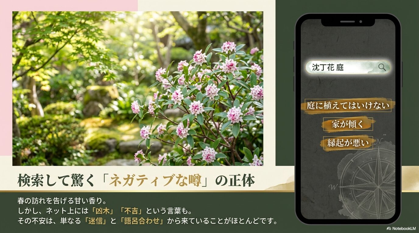 沈丁花(ジンチョウゲ)のネガティブな噂と真実