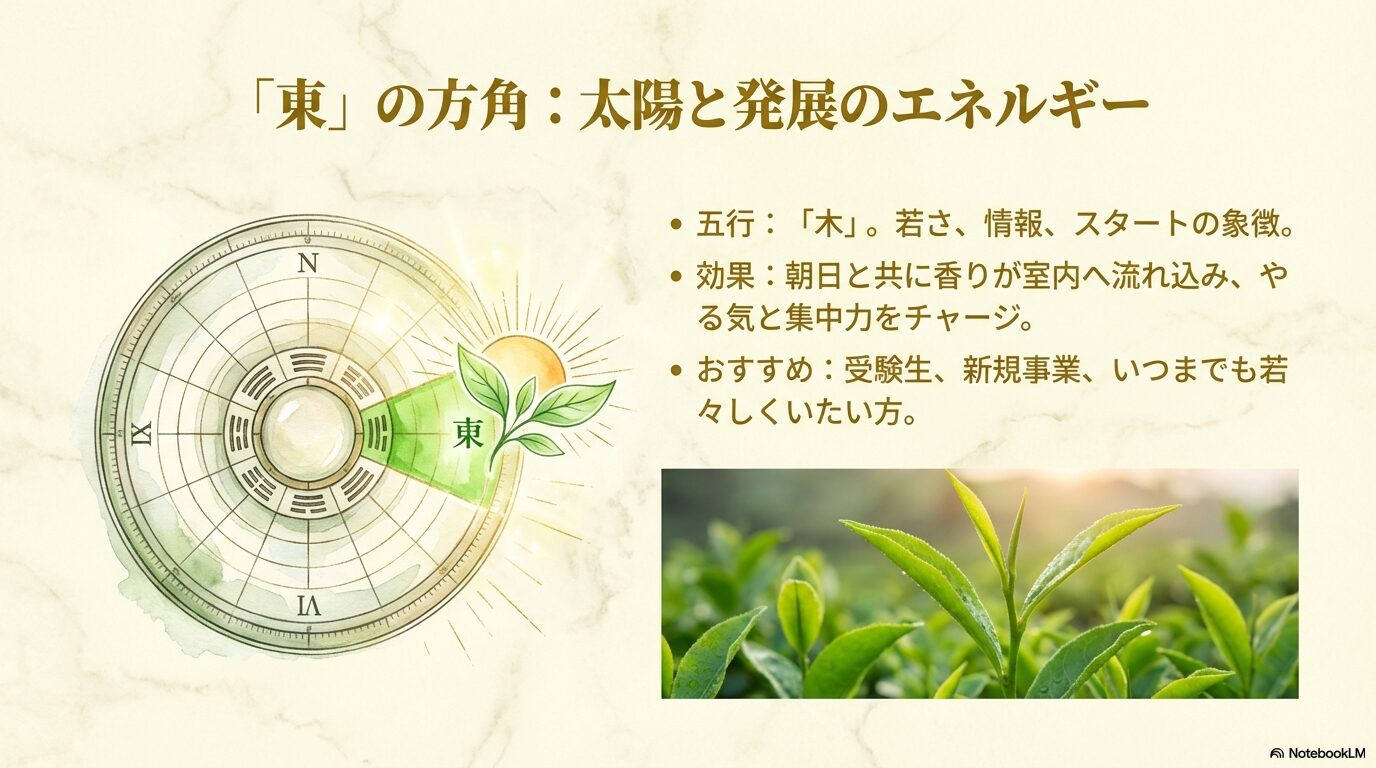 東の方角に沈丁花を置く風水効果(仕事運・発展)