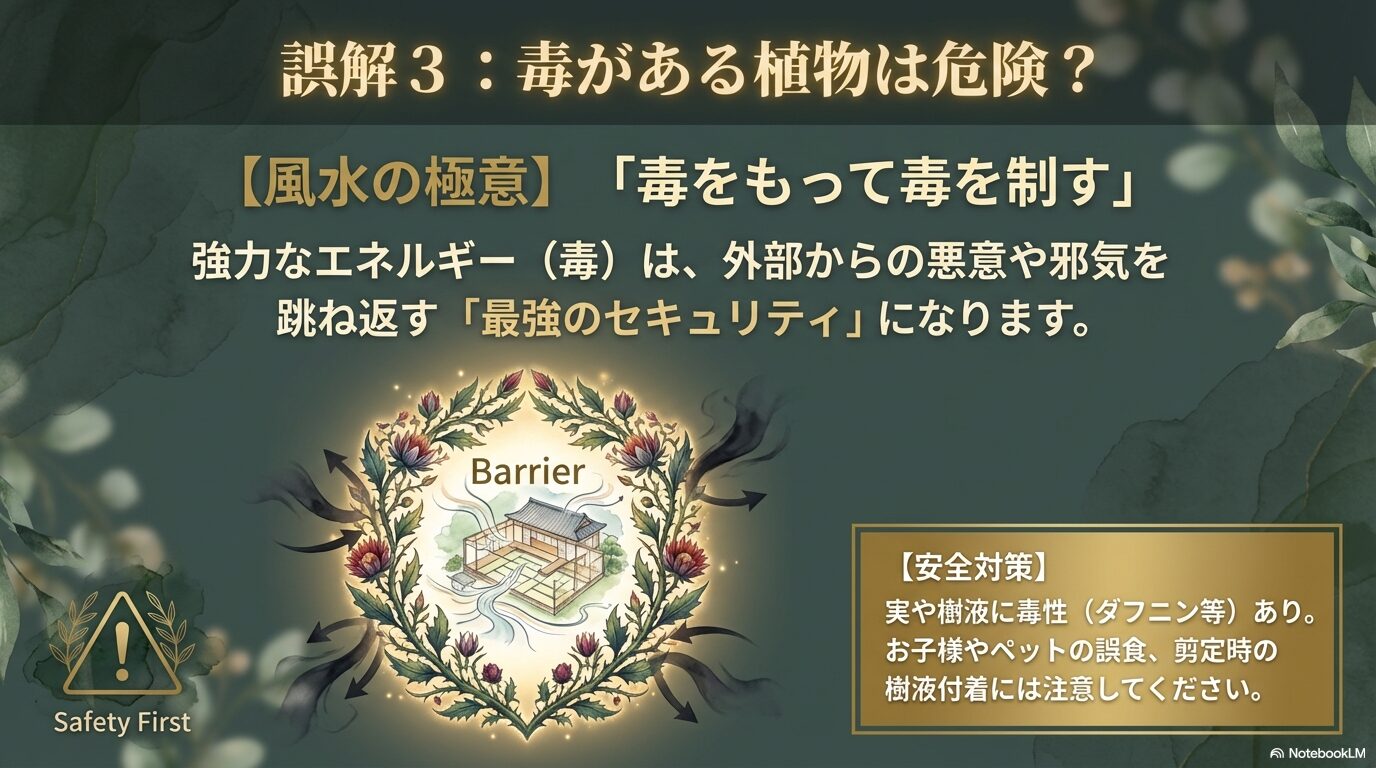 沈丁花の毒性を利用した風水の魔除け・結界効果