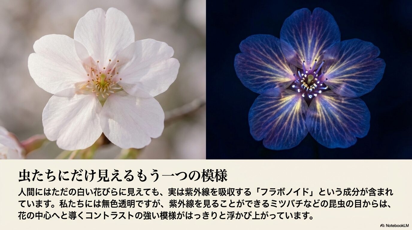 虫たちにだけ見えるもう一つの模様 フラボノイドの秘密