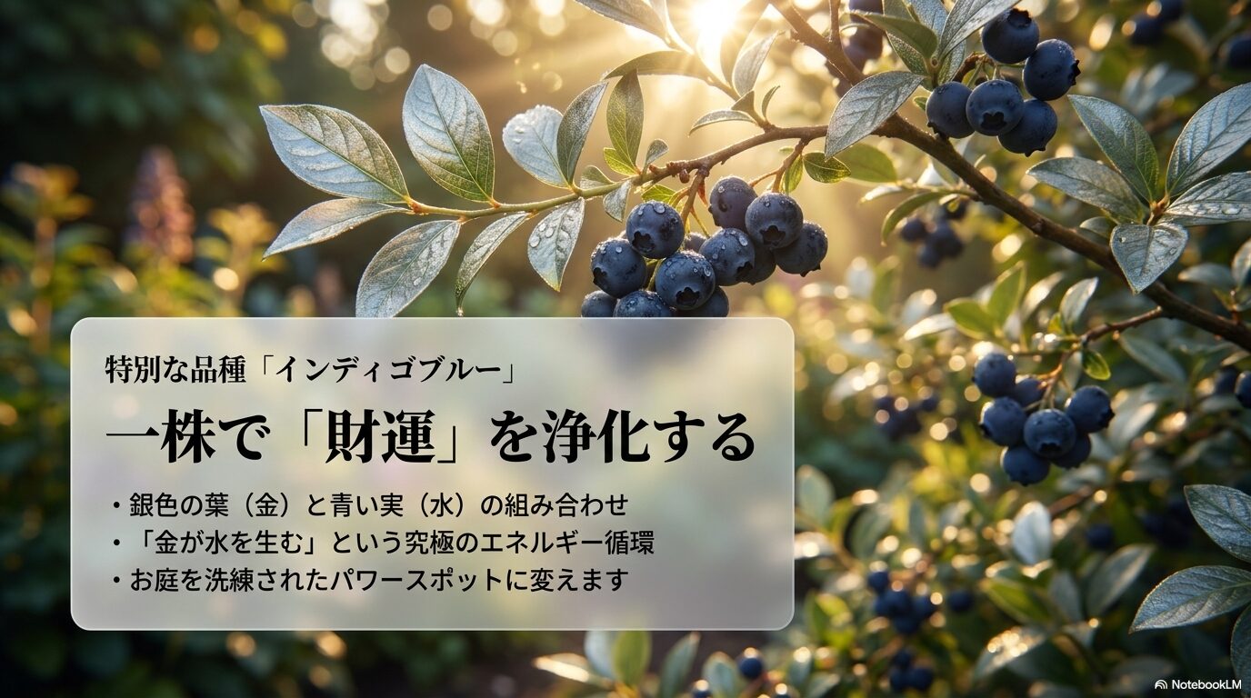 鑑賞用品種インディゴブルーの魅力：一株で財運を浄化するエネルギー