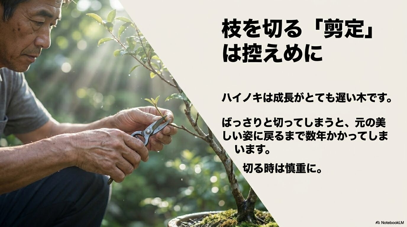 剪定を控えめにすべき理由と、ばっさりと切った場合の回復に数年かかるリスクの解説