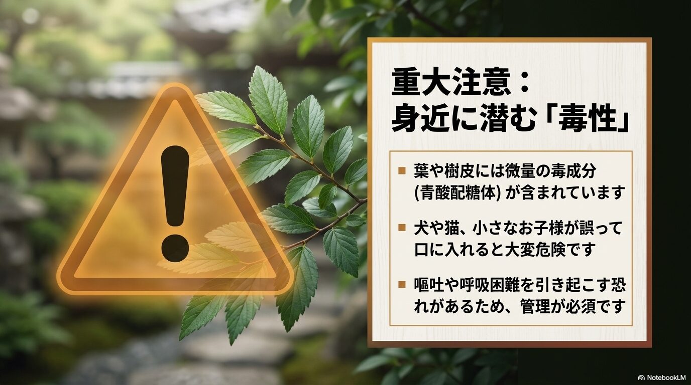 犬や猫などのペットや小さな子供が誤飲すると嘔吐や呼吸困難を引き起こす恐れがあるコデマリの毒性に関する警告