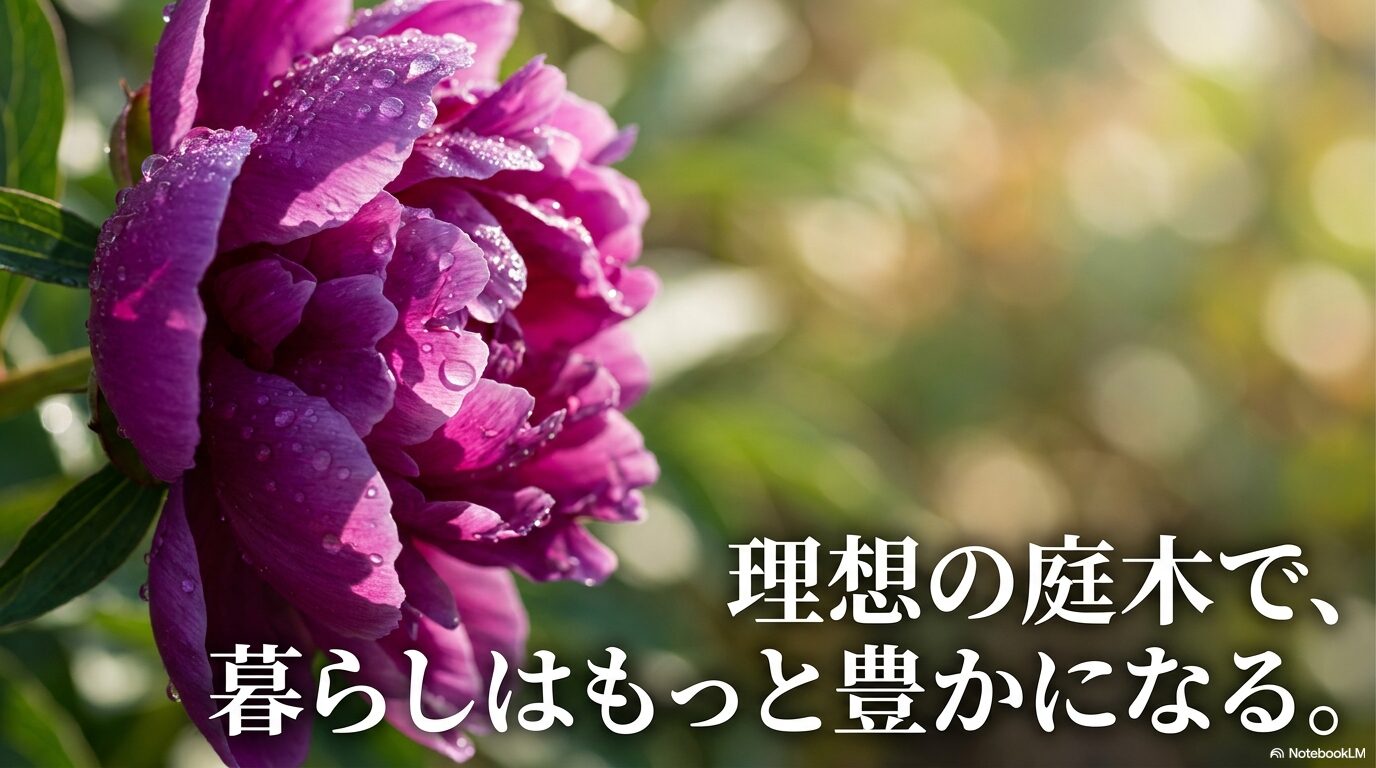 理想の庭木で、暮らしはもっと豊かになる。