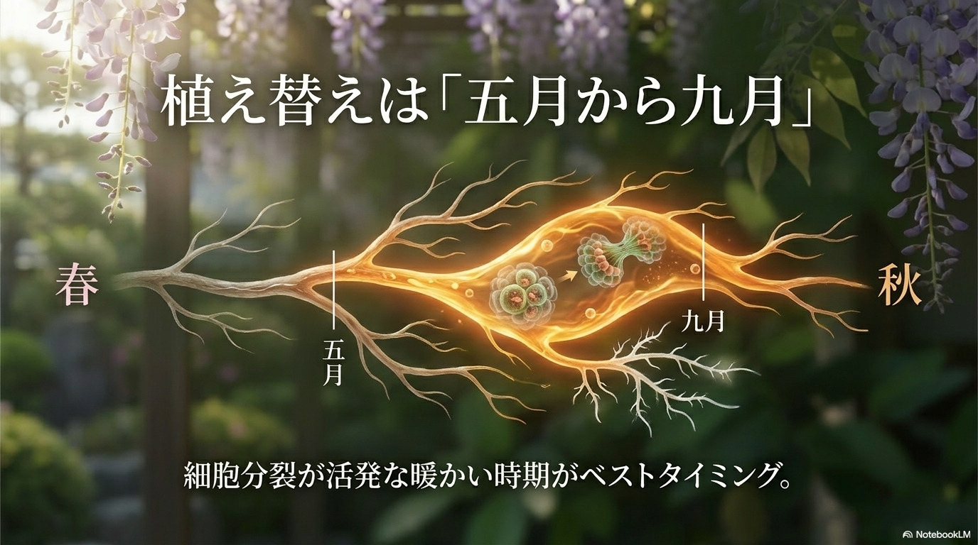 細胞分裂が活発になる5月から9月のジャカランダの植え替えベストタイミング
