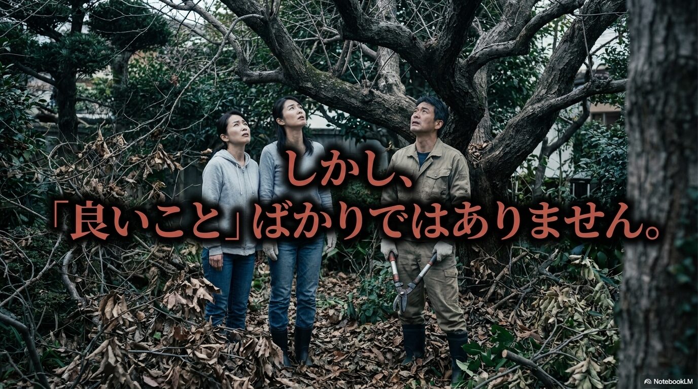 しかし、「良いこと」ばかりではありません。