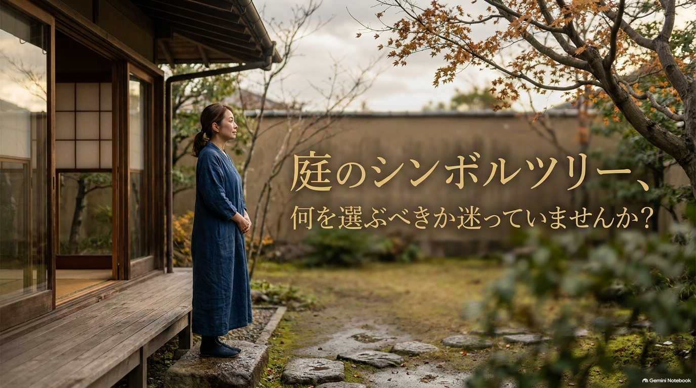 庭のシンボルツリー、何を選ぶべきか迷っていませんか?