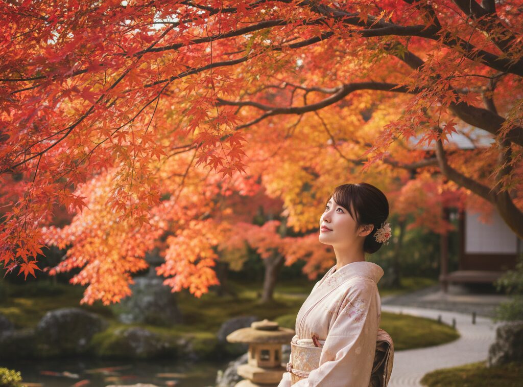 【もみじの庭木】縁起と風水の関係｜庭づくりに活かす植栽の知恵（アイキャッチ）
