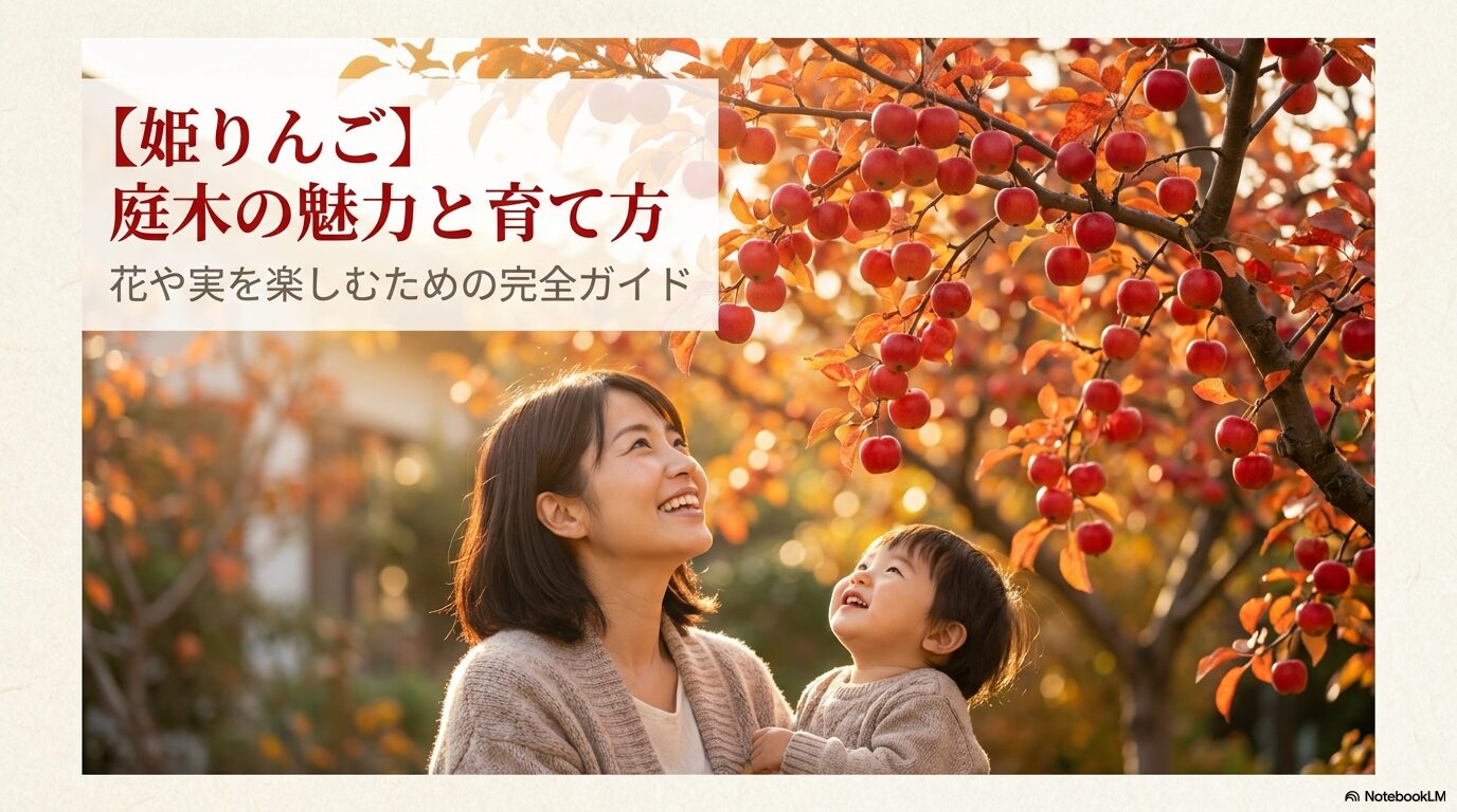 姫りんごの庭木の魅力と育て方・花や実を楽しむ完全ガイド