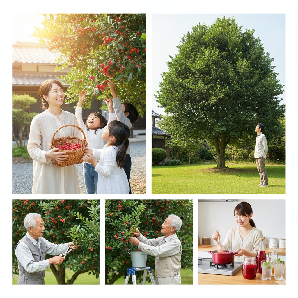 ヤマモモの木を庭に植えたい！剪定や実の収穫と育て方を徹底解説