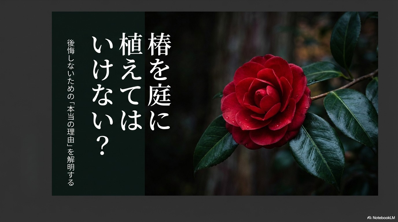 椿を庭に植えてはいけない？後悔しないための本当の理由を解明する