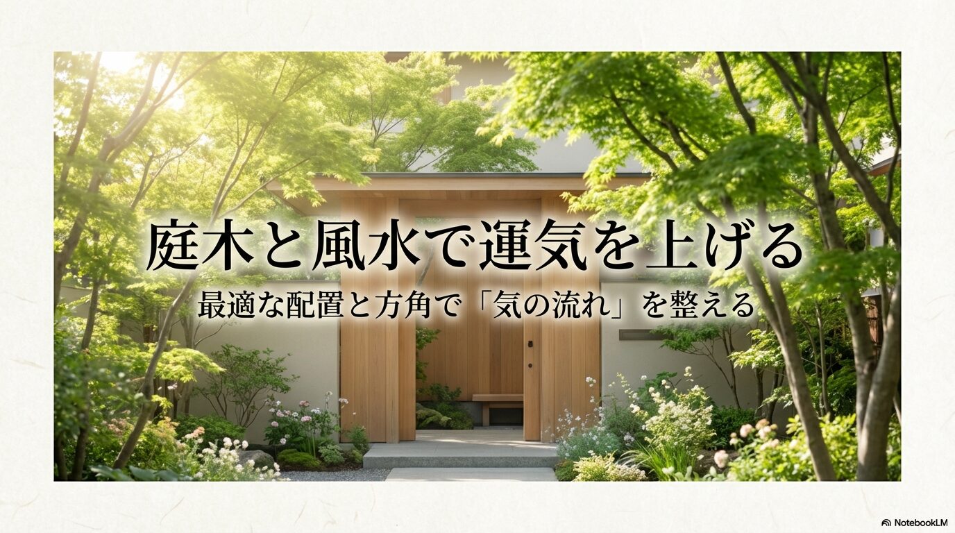 庭木と風水で運気アップ！最適な配置と方角別おすすめ