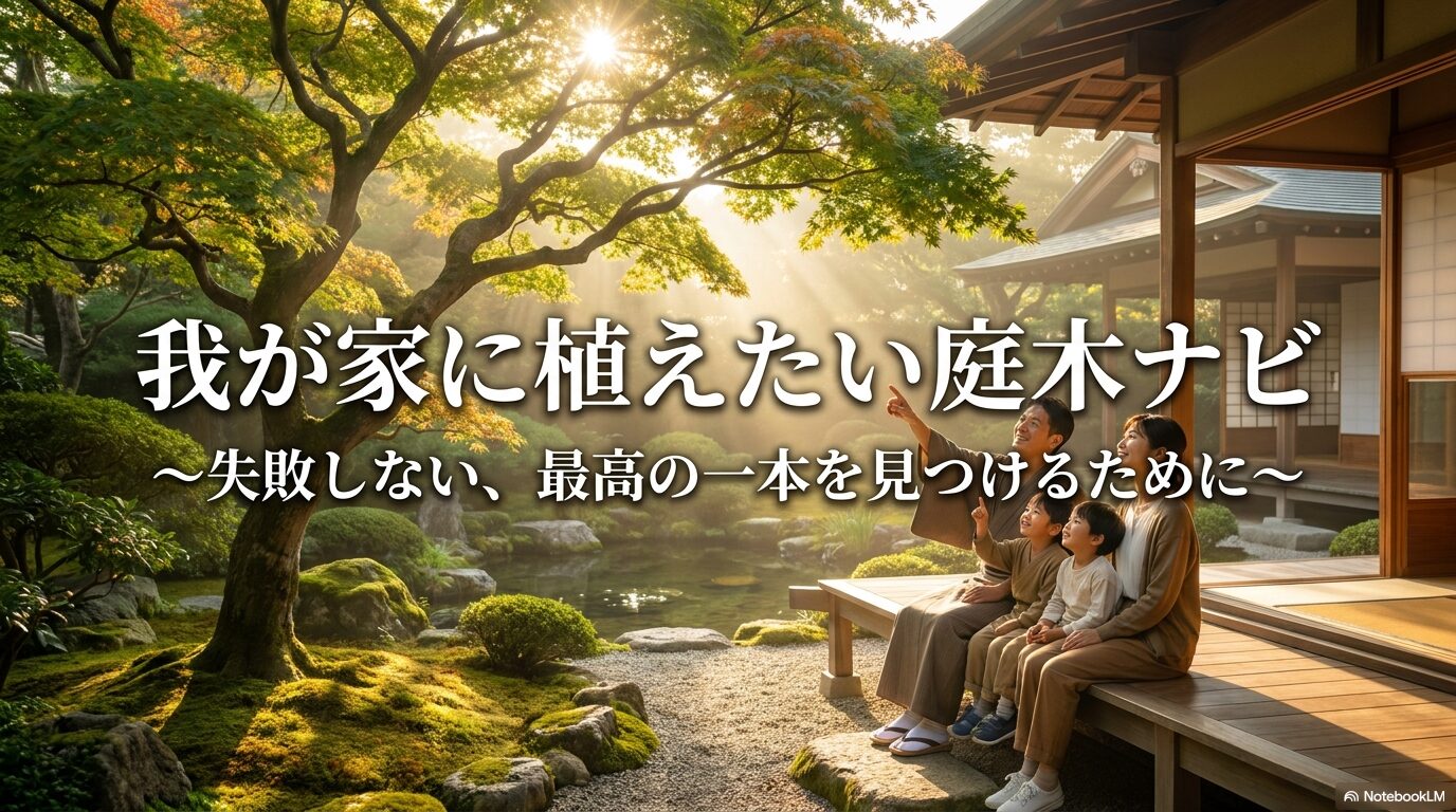 我が家に植えたい庭木ナビ〜失敗しない、最高の一本を見つけるために〜
